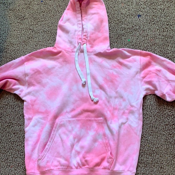 Pink tie-died sweatshirt - Picture 1 of 1
